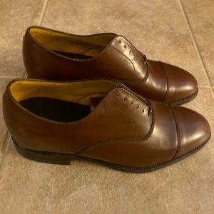 Never Worn Alden Leather Oxfords with Lifts